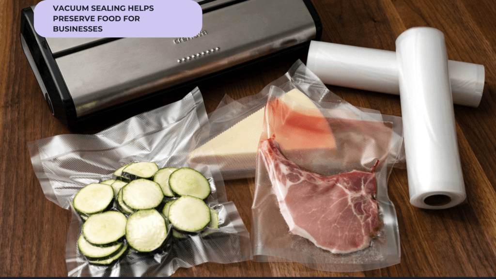 Vacuum Sealing Helps Preserve Food for Businesses