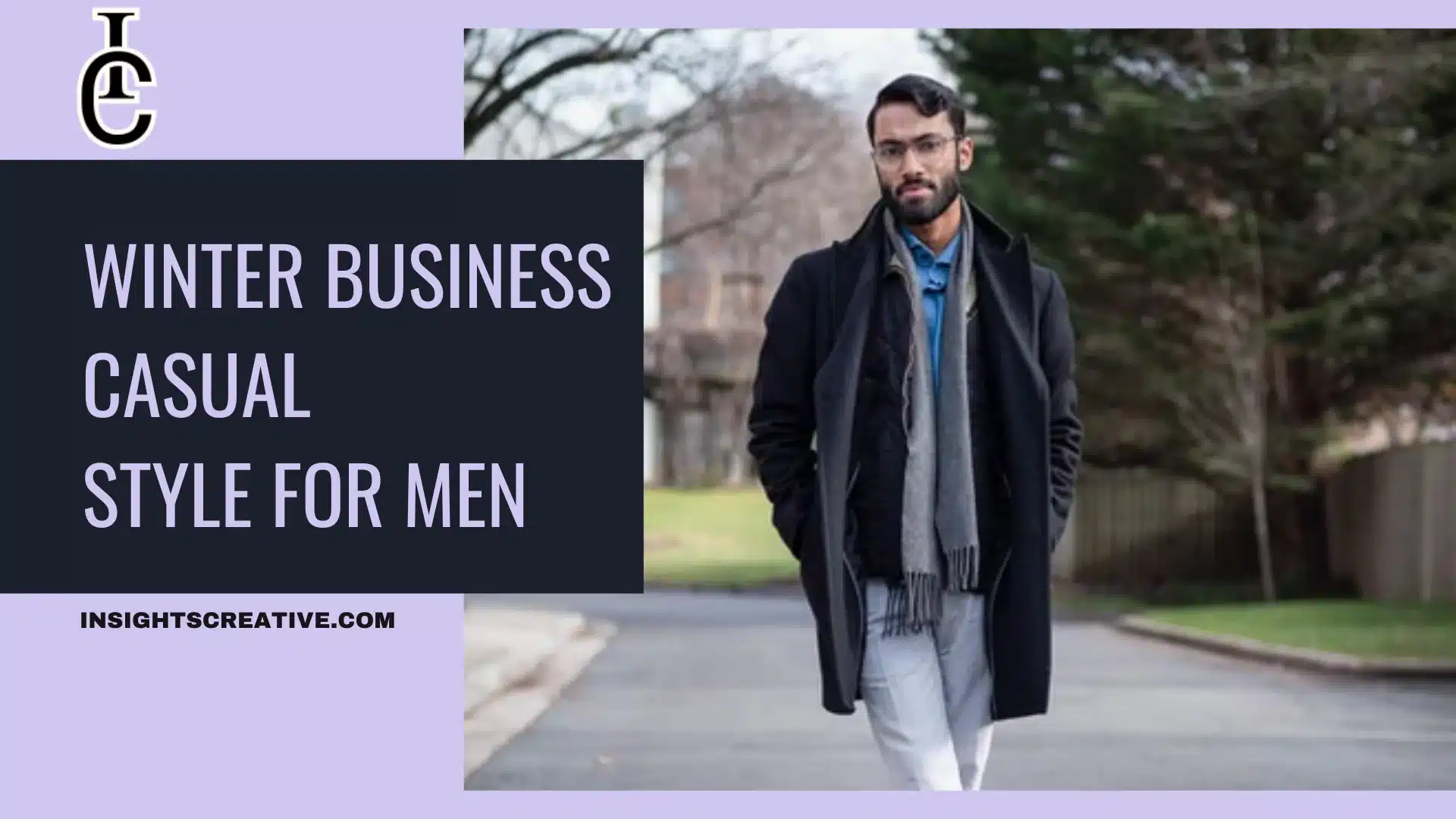 Winter Business Casual Style for Men