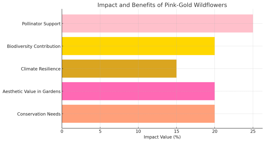 What Wildflowers Are a Pink Gold Color?